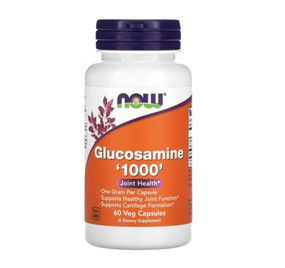Гюкозамин NOW GLUCOSAMINE 1000mg  60 caps