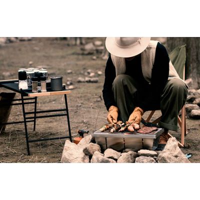 Гриль-барбекю Naturehike Mini Picnic BBQ Grill NH20CJ006 Сталь (6927595767672) | Зображення 7
