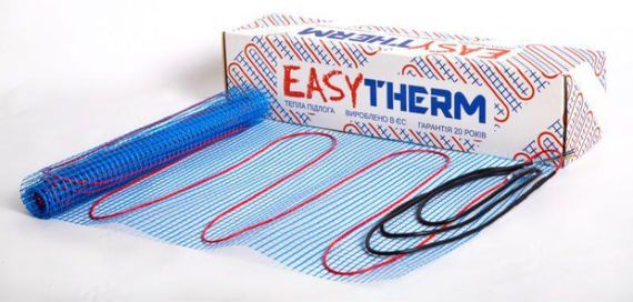 Комплект нагрівальний мат для теплої підлоги Easytherm 200 Вт/м2 + механічний терморегулятор 3,5 м2 (700 Вт) | Зображення 2