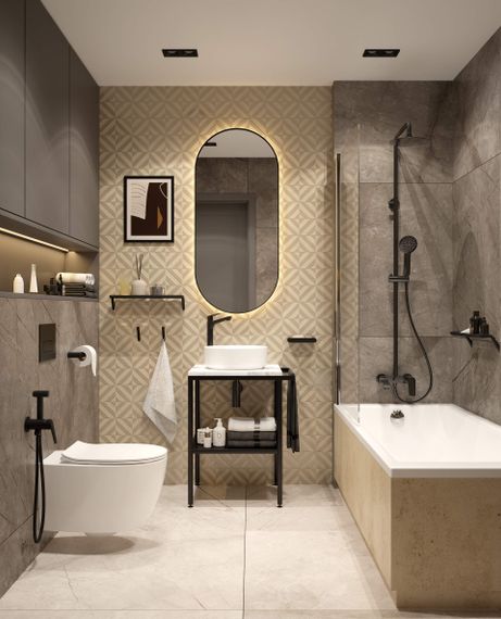 Панель змиву Deante Slim чорна CST_N51P | Зображення 3