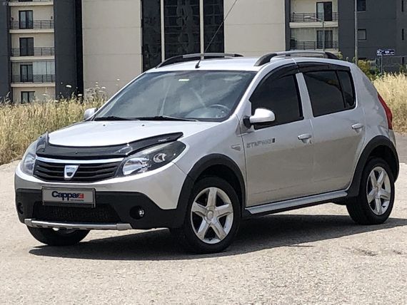 Дефлектор капоту (EuroCap) для Dacia Sandero 2007-2013 рр | Зображення 4