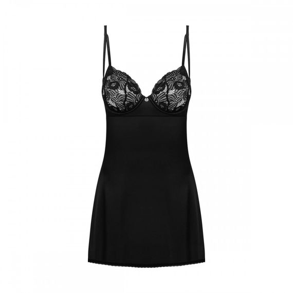 Пеньюар + трусики Obsessive Serena Love Chemise XS/S | Зображення 2