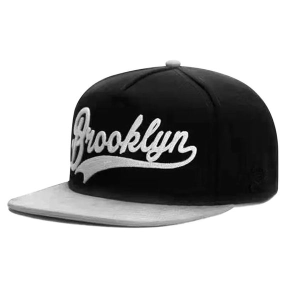 Кепка снепбек (Snapback)  Brooklyn  NYС Чорний з сірим 56-61р (9032) | Зображення 2