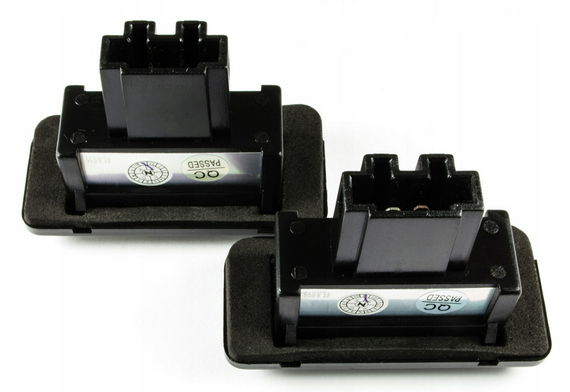 Mercedes W211 E-class седан / універсал (02-08) світлодіодні LED лампи підсвічування номерного знака 2 шт комплект, Мерседес 211 | Зображення 1