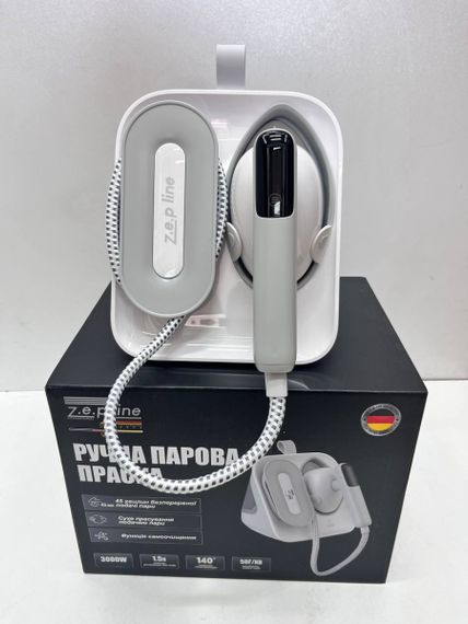 Праска парова ручна Zepline ZP-00222 White 3000 Вт біла | Зображення 4