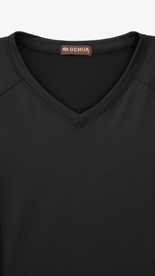 Рашгард фітнес однотонний жіночий GENUA JYWC02517 L Чорний shop (2000999451683) | Зображення 1