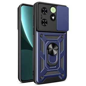 Чохол Defender з захистом камери для Tecno Spark Go 2024 колір Синiй
