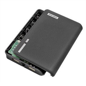 Корпус для POWER BANK 4*18650, Черный
