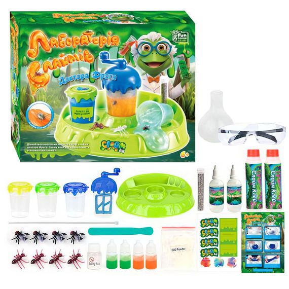 Детский набор творчества "Лаборатория слаймов" 24889 клей для слайма, активатор