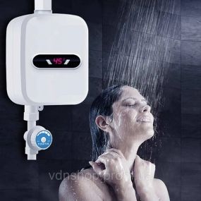 Термостатичний водонагрівач RX-021 з душем та LCD екраном 3500W 60°C