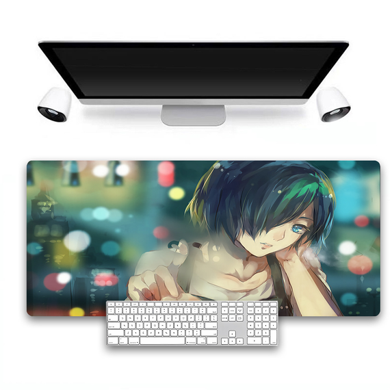Ігрова поверхня для мишки з Аніме принтом "Токійський гуль / Tokyo ghoul" 800*300*3 мм 0212