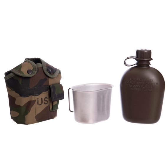 Фляга з казанком в чохлі 1л