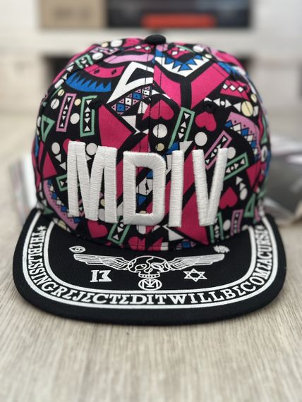 Кепка снепбек (Snapback)  MDIV Красный 56-61р  (2237) | Зображення 6