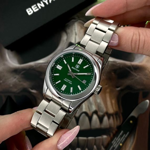 Чоловічий годинник Benyar BY-5185 Green | Зображення 6