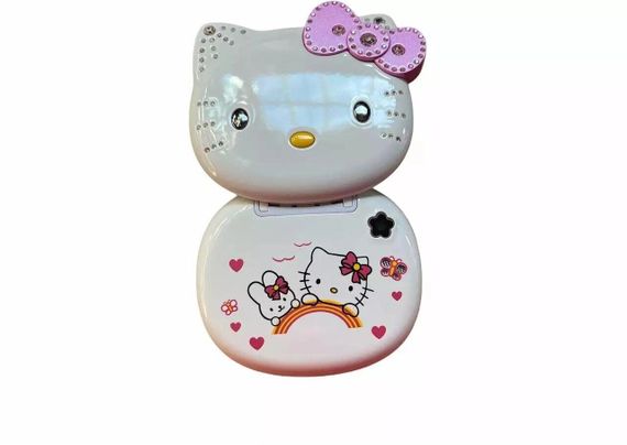 Детский Мини Мобильный Телефон HELLO KITTY (БЕЛЫЙ) | Зображення 3