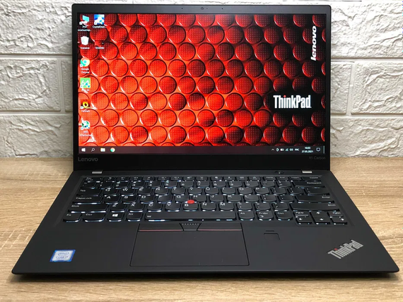 Тонкий ноутбук Lenovo Thinkpad X1 Carbon GEN 5 Core i7-7500u+14 IPS FHD+8RAM+SSD | Зображення 1