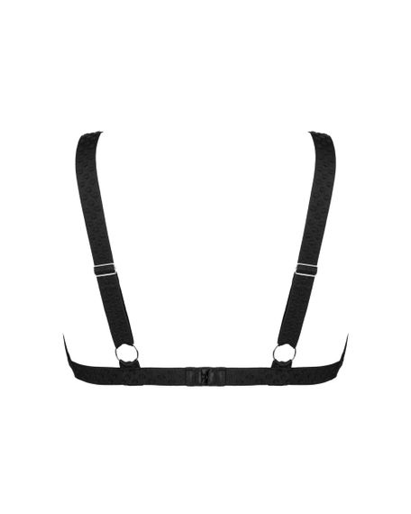 Бюстгальтер Obsessive Estiqua Чорний M/L | Зображення 5