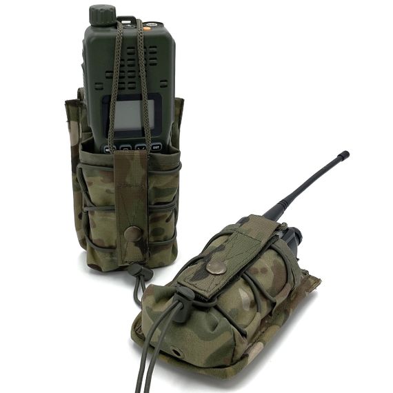 Підсумок під рацію Cordura 500D Мультикам (multicam) Molle чохол тримач для рації | Зображення 2