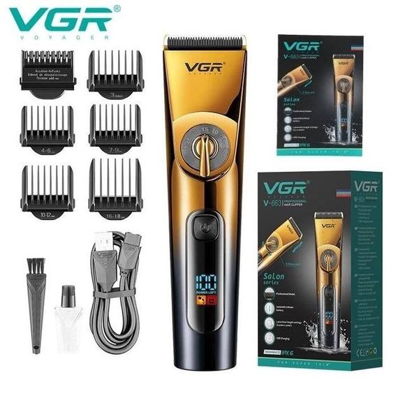 Машинка для стрижки волосся та бороди VGR V-663 (43022-V663_586) | Зображення 5