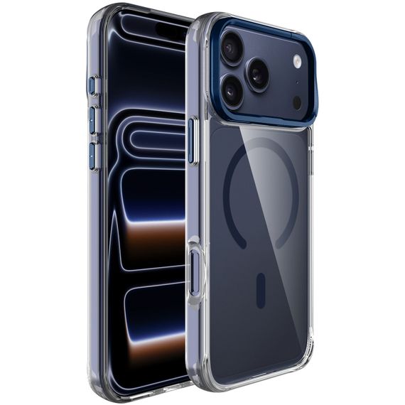 Чохол TPU Space Case Apex with Magnetic Fit для Apple iPhone 17 Pro Max / 18 Pro Max (6.9") Deep Blue