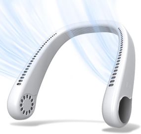 Вентилятор портативний шийний акумуляторний Hands-Free