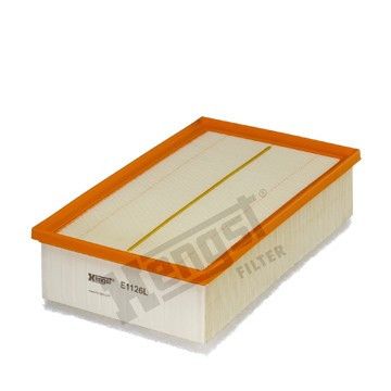 Фильтр воздушный с поролоном Audi A3 / Skoda Octavia/Superb / VW Golf/Passat/Tiguan 1.6-2.0 TDI/TFSI 12-, Hengst, E1126L,