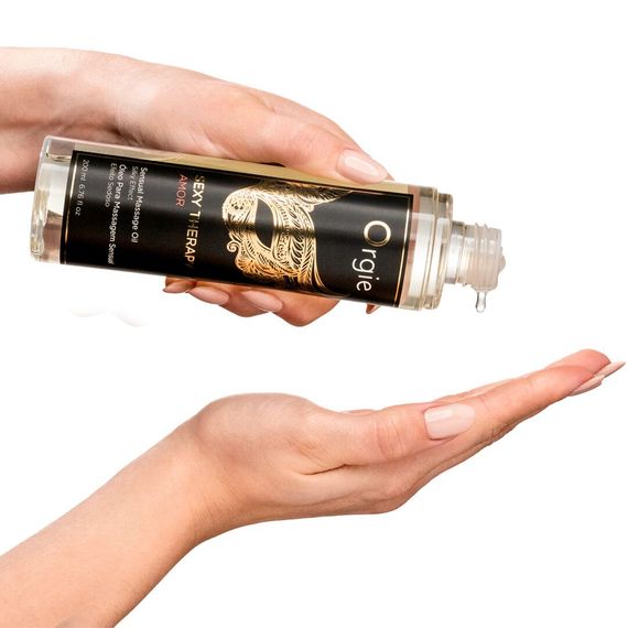 Масажна олія Orgie – Sexy Therapy Amor (200 мл), гібридна | Зображення 1