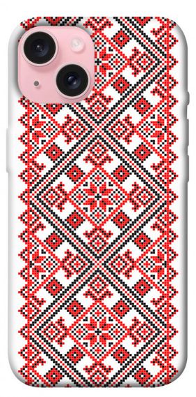 Чохол з картинкою Вишиванка 6 для Apple iPhone 15 (6.1")