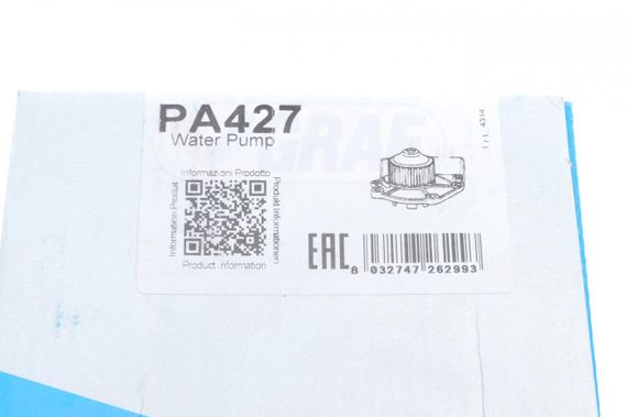Помпа воды Rover 100 200 400 25 45 75 1.1 1.4 1.6 1.8 90-05 24z  B B  6 лоп  PA427 | Зображення 7