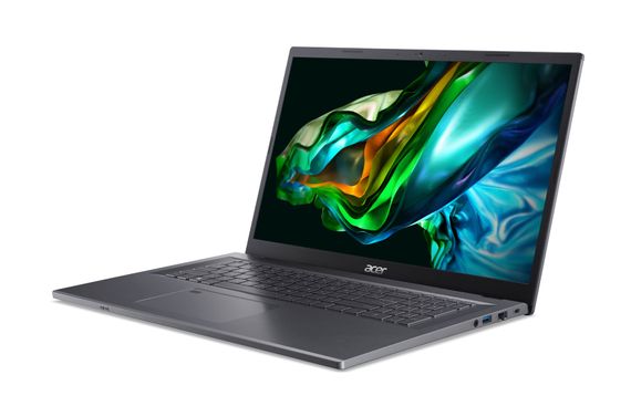 Ноутбук Acer Aspire 5 A517-58GM 17.3' FHD IPS, Intel i5-1335U, 16GB, F512GB, NVD2050-4, Lin, сірий (NX.KJLEU.001) | Зображення 2