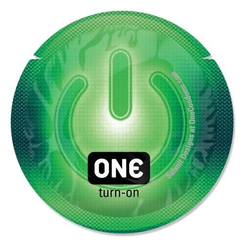 Презерватив ONE Glowing Pleasures, 1 шт, світиться в темряві, зі змазкою | Зображення 9