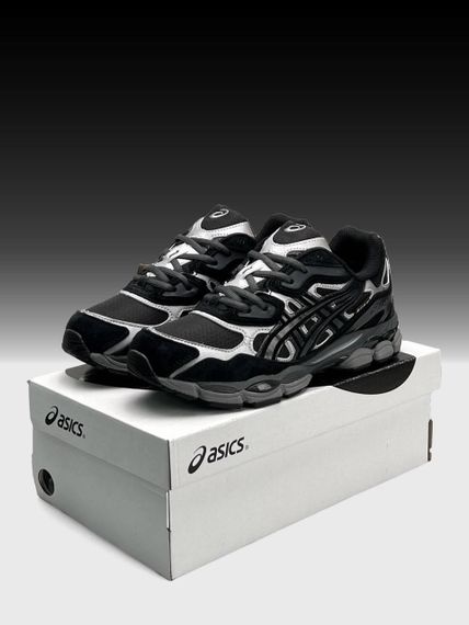 Чоловічі кросівки ASICS Gel-NYC Gore-Tex Black Grey Silver (термо) , В'єтнам | Зображення 3