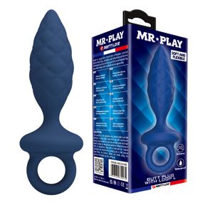 Анальна пробка MR. PLAY Butt Plug with Loop – Size L