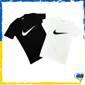 Футболка Nike. Футболка чоловіча Найк. Футболка мужская найк. Футболка біла / чорна
