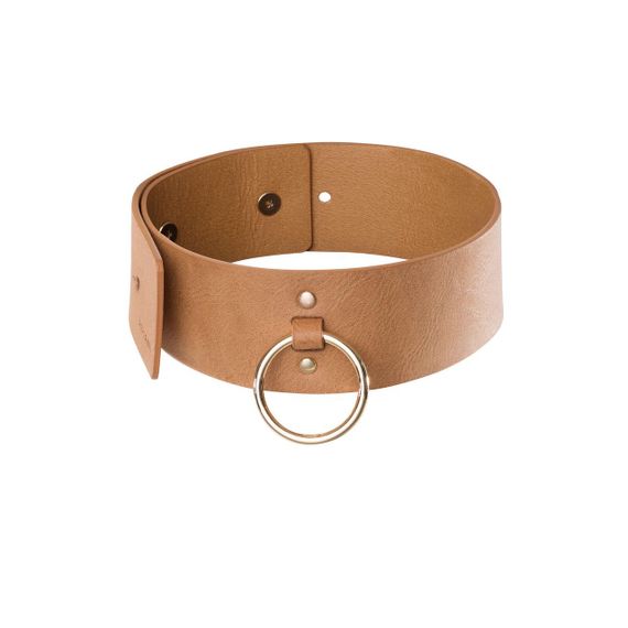 Нашийник MAZE - Wide Choker Brown sexstyle | Зображення 1