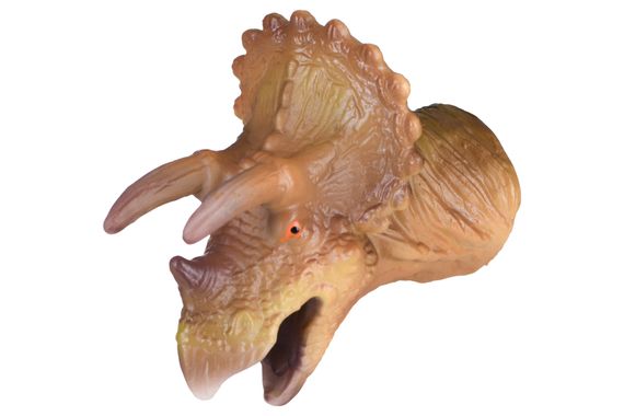 Игровой набор Same Toy Пальчиковый театр 2 ед, Спинозавр и Трицератопс X236Ut-4 (X236UT-4) | Зображення 1