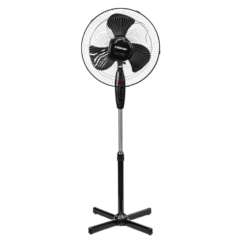 Вентилятор підлоговий d40,6см (2шт в комплекті) чорний HFS-1217B Holmer