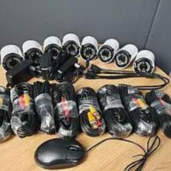 Набор видеонаблюдения XPRO KIT 5G WiFi (8 камер) (без монитора) [39] (4) белый (MER-12331_7835) | Зображення 3