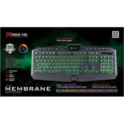 Клавиатура Xtrike ME KB-509 RGB Black (KB-509) | Зображення 6