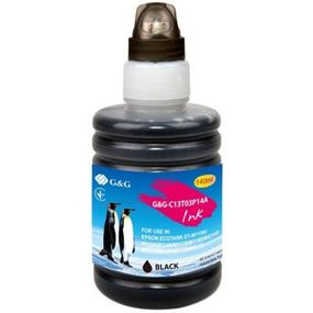 Чернила G&amp;G Epson M1100 black pig. XL, контейнер 140мл (G&amp;G-C13T03P14A)