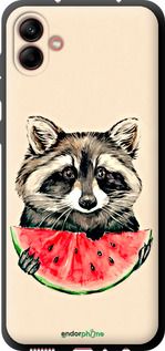 Чохол на Samsung Galaxy A04 A045F Єнотик з кавуном "4605b-2831-2448"