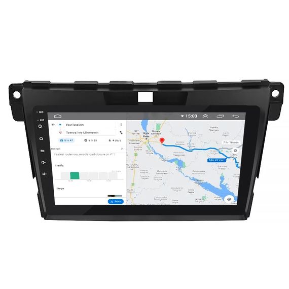 Штатная автомагнитола XPRO MAZDA CX7 2008-2014 9" Android 12 2+32GB carplay черный (41979-MAZDA CX7_4268) | Зображення 3