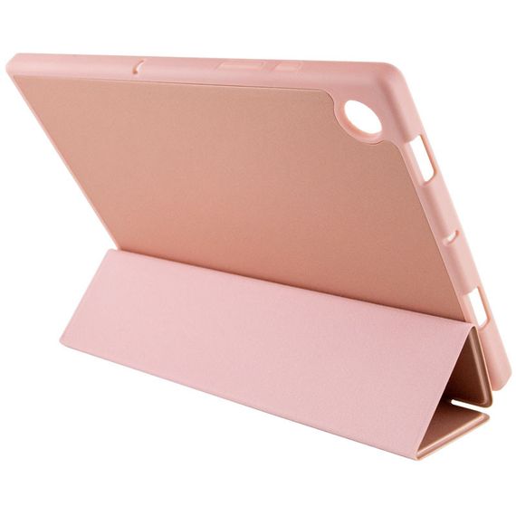 Чехол-книжка Book Cover (stylus slot) для Samsung Galaxy Tab A9 (8.7'') (X110/X115) Розовый / Rose gold | Зображення 4