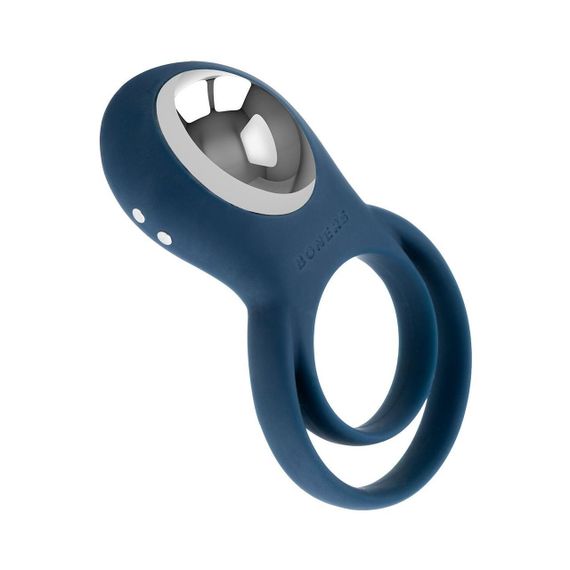 Ерекційне кільце Boners Vibrating Double Cock Ring Sex Aura | Зображення 1