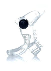 Ерекційне кільце - Dolphin Vibro CockRing Clear
