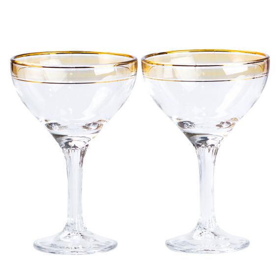 Келихи для коктейлів 2 штуки по 290 мл жовтий HP544 | Зображення 2