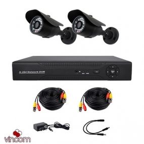 Комплект AHD видеонаблюдения CoVi Security AHD-2W KIT