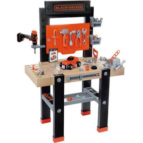 Игровой набор Smoby Black+Decker Блэк+Деккер Мастерская 92 аксессуара (360727)