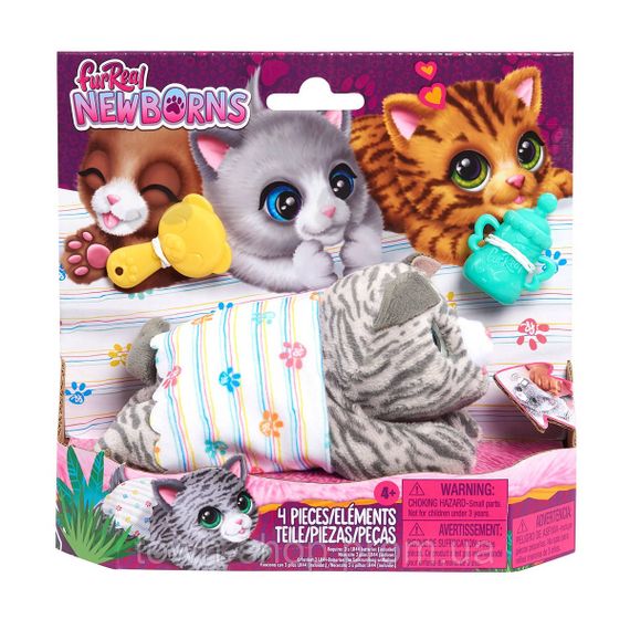 Интерактивная игрушка Furreal серии Newborns - Котенок | Зображення 9
