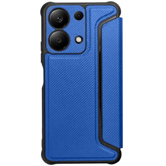 Кожаный чехол книжка GETMAN Razor (PU) для Xiaomi Redmi 13 4G / Poco M6 4G | Зображення 1